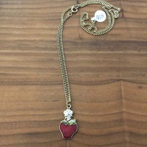 Vintage Strawberry Shortcake necklace